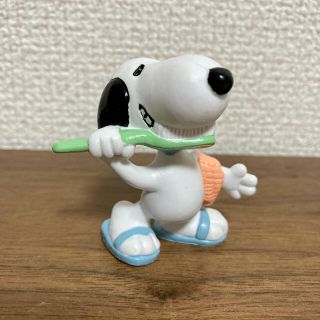 スヌーピー(SNOOPY)のプリンさま専用 ビンテージ スヌーピー フィギュア 歯磨き pvc (アメコミ)