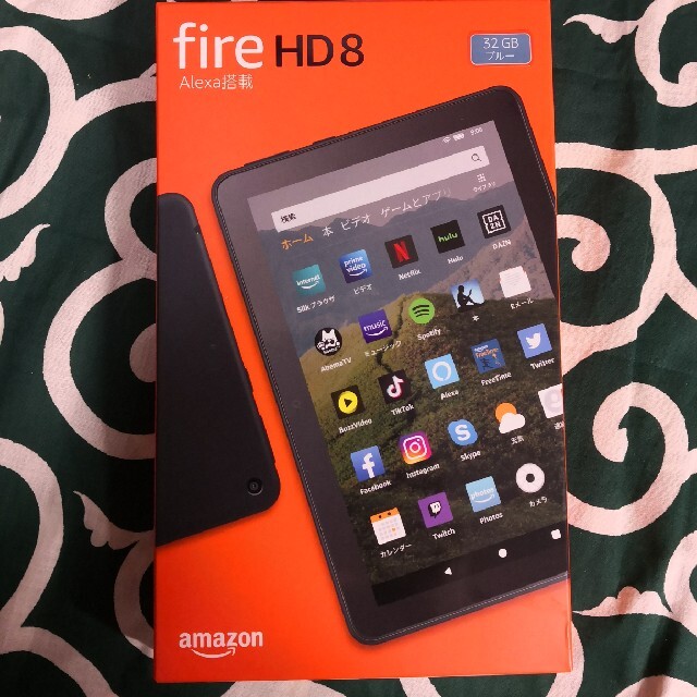 新品未開封　Amazon fire HD 8　ブルー　第10世代 32GBalexa