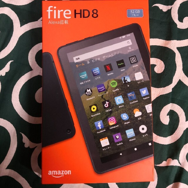 新品未開封　 fire HD 8　ブルー　第10世代 32GB　 　