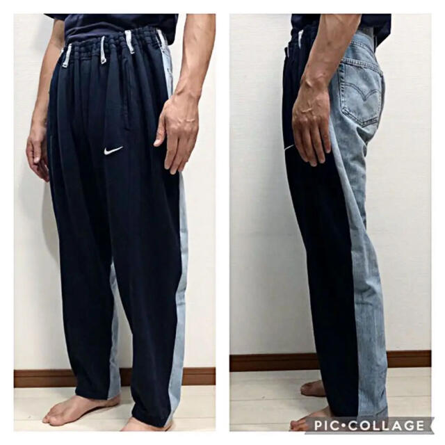 NIKE(ナイキ)の再構築 Levis NIKE オーバー サイズ ドッキング パンツ メンズのパンツ(その他)の商品写真