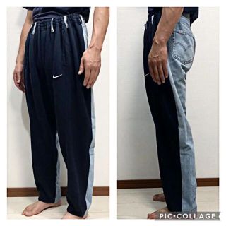 ナイキ(NIKE)の再構築 Levis NIKE オーバー サイズ ドッキング パンツ(その他)