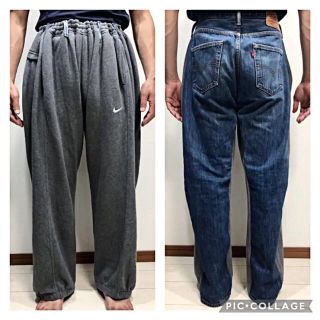 ナイキ(NIKE)の再構築 Levis NIKE オーバー サイズ ドッキング パンツ(その他)