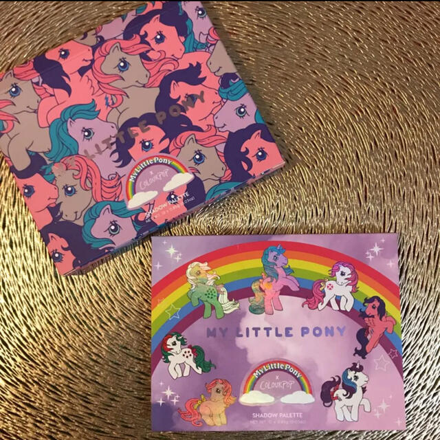 colourpop(カラーポップ)のカラーポップ✖︎my little ponyアイシャドウパレット コスメ/美容のベースメイク/化粧品(アイシャドウ)の商品写真