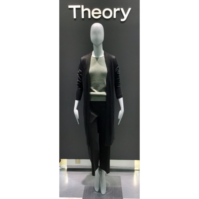 Theory 20ss リネンパンツ ホワイト-