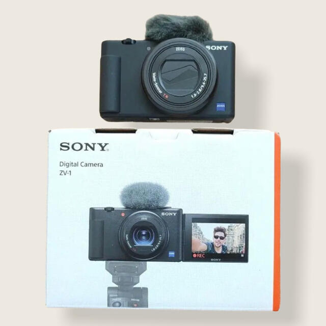 安いそれに目立つ SONY - 【未使用近い】SONY VLOGCAM ZV-1 ソニーデジタルカメラ　美品 コンパクトデジタルカメラ