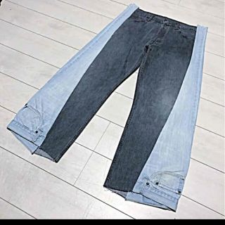 リーバイス(Levi's)の再構築 リーバイス ドッキング ゆったり ワイド デニム ジーンズ ジーパン(デニム/ジーンズ)