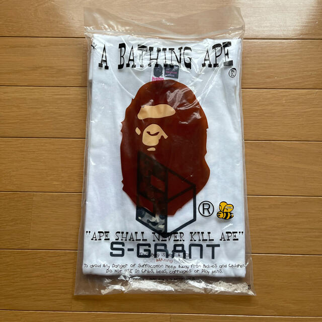 超希少！APE ×S-GRANT Tシャツ ＭサイズTシャツ/カットソー(半袖/袖なし)