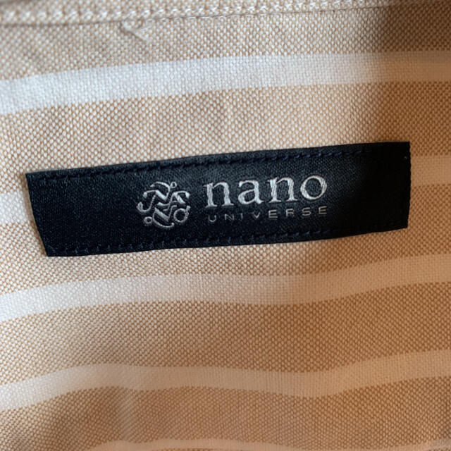 nano・universe(ナノユニバース)の新品 nano universe ストライプシャツ M メンズのトップス(シャツ)の商品写真