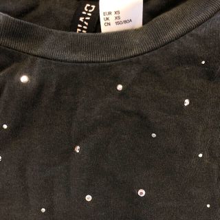 エイチアンドエム(H&M)のクロップトップス(Tシャツ(半袖/袖なし))