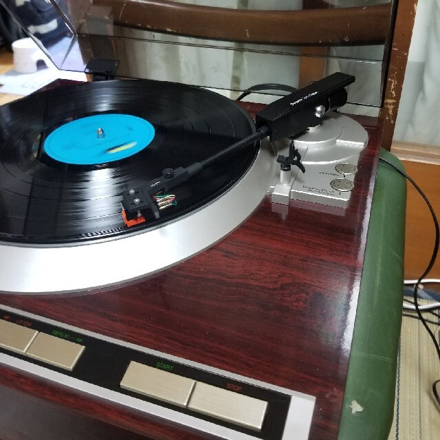 美品！音出し確認済！DENONレコードプレーヤーDP-37F