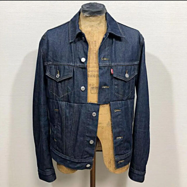 Levi's(リーバイス)のM 再構築 リーバイス デニム ジャケット ジージャン メンズのジャケット/アウター(Gジャン/デニムジャケット)の商品写真