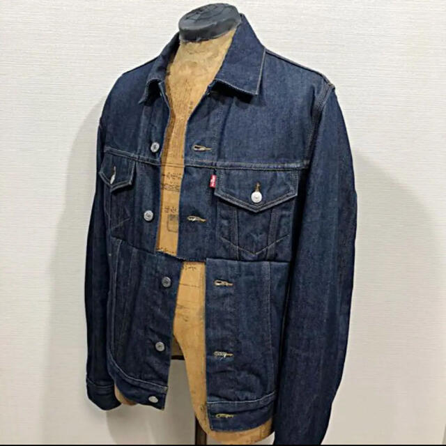 Levi's(リーバイス)のM 再構築 リーバイス デニム ジャケット ジージャン メンズのジャケット/アウター(Gジャン/デニムジャケット)の商品写真