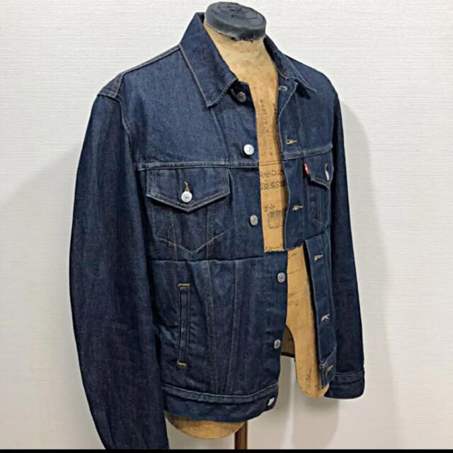 Levi's(リーバイス)のM 再構築 リーバイス デニム ジャケット ジージャン メンズのジャケット/アウター(Gジャン/デニムジャケット)の商品写真