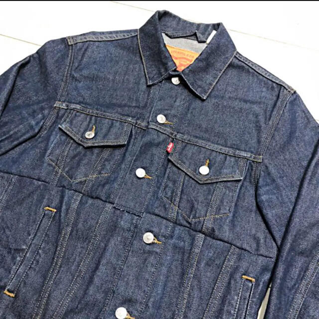 Levi's(リーバイス)のM 再構築 リーバイス デニム ジャケット ジージャン メンズのジャケット/アウター(Gジャン/デニムジャケット)の商品写真