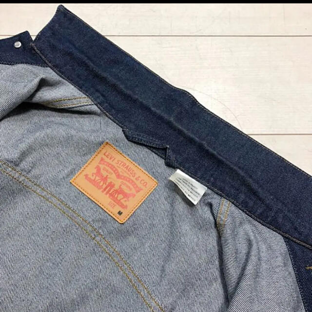 Levi's(リーバイス)のM 再構築 リーバイス デニム ジャケット ジージャン メンズのジャケット/アウター(Gジャン/デニムジャケット)の商品写真