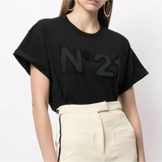 ヌメロヴェントゥーノ(N°21)の新品未使用！送料込み★N21 numero ventuno★コットン Tシャツ(Tシャツ(半袖/袖なし))