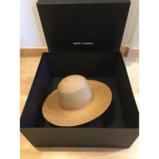 サンローラン(Saint Laurent)の夏のマストアイテム！サンローラン　ストローハット(ハット)