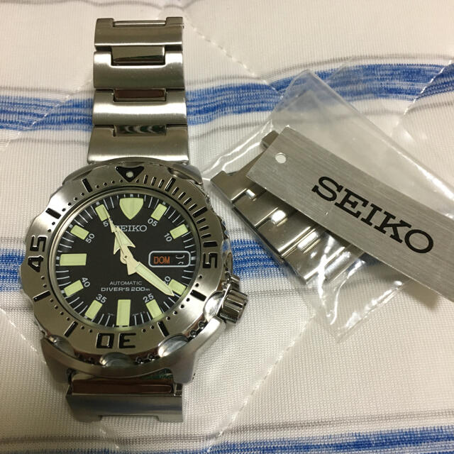 SEIKO(セイコー)のセイコー　ブラックモンスター メンズの時計(腕時計(アナログ))の商品写真