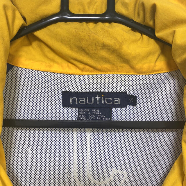 NAUTICA(ノーティカ)のNautica ノーティカ ☆バック刺繍ロゴ セーリングジャケット 90s メンズのジャケット/アウター(ナイロンジャケット)の商品写真