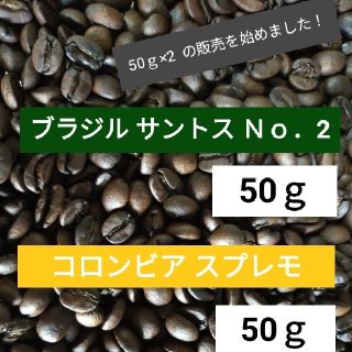 自家焙煎コーヒー豆（50×2）(その他)