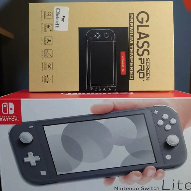 新品未使用　ニンテンドー　スイッチ　ライト　グレー