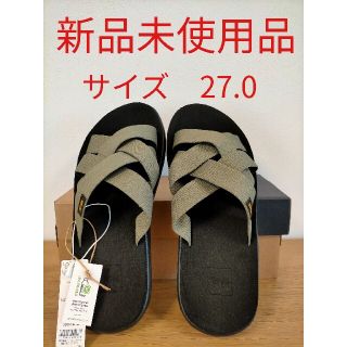 テバ(Teva)の【新品未使用品】テバ　ボヤスライド　27cm カーキ(サンダル)