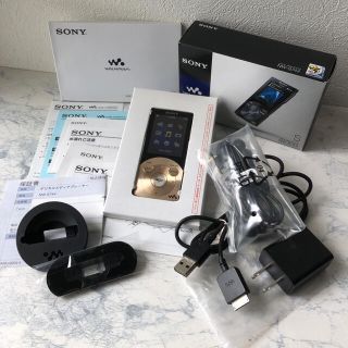 ウォークマン(WALKMAN)のSONY ウォークマン NW-S744 (N)ゴールド 8GB ソニー (ポータブルプレーヤー)