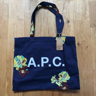 アーペーセー(A.P.C)の新品未使用アーペーセー　トートバッグ　花柄(トートバッグ)