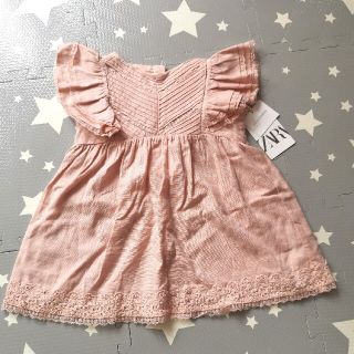 ザラキッズ(ZARA KIDS)の値下げ新品未使用　ZARA ワンピース(ワンピース)