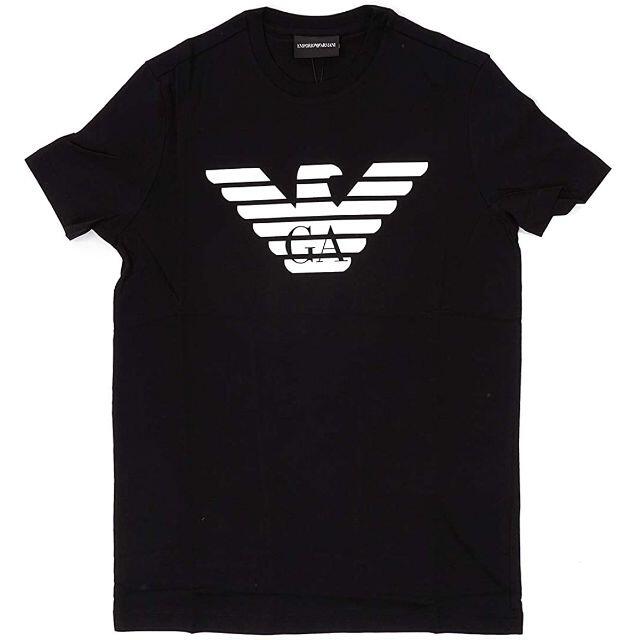 EMPORIO ARMANI Tシャツピマコットン オーバーサイズイーグル XL