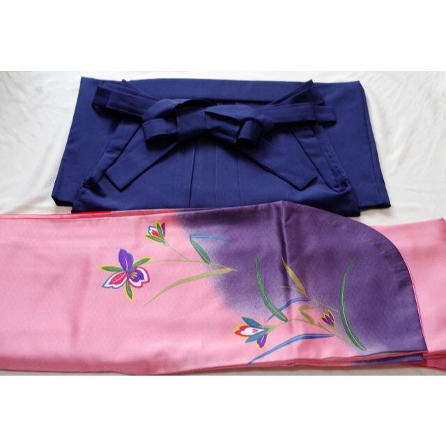 ⑬着物ピンク×袴紺桜刺繍の通販 アヤ's shop＠着物セール中！
！
ゴム等の劣化もありません。
｜ラクマ by 超特価新作