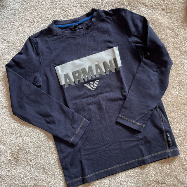 ARMANI JUNIOR(アルマーニ ジュニア)のアルマーニ ジュニア　ロンT 6A キッズ/ベビー/マタニティのキッズ服男の子用(90cm~)(Tシャツ/カットソー)の商品写真