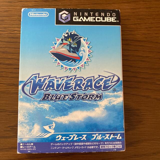 任天堂(ニンテンドウ)のWAVERACE  BLUESTORM エンタメ/ホビーのゲームソフト/ゲーム機本体(家庭用ゲームソフト)の商品写真