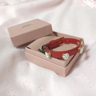 MIU MIU バレンタイン限定❤︎ブレスレット