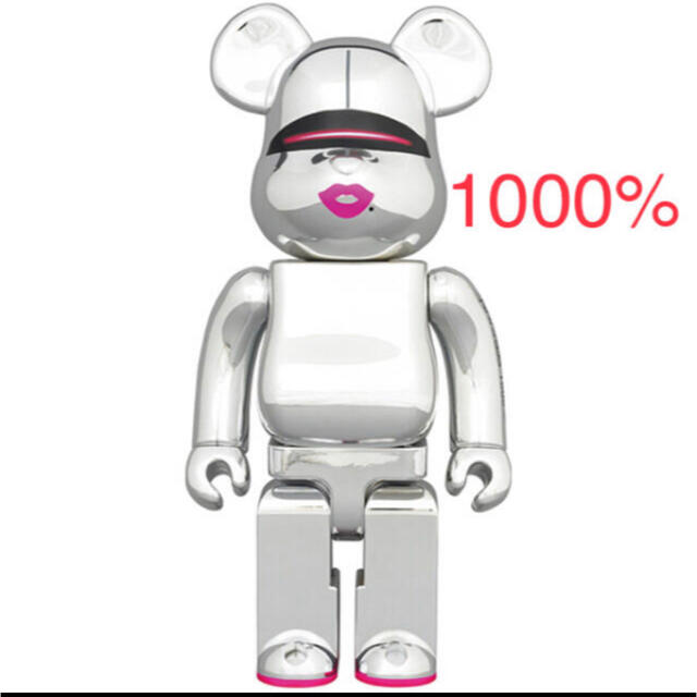 MEDICOM TOY(メディコムトイ)のBE@RBRICK SORAYAMA 2G SILVER Ver 1000％ エンタメ/ホビーのフィギュア(その他)の商品写真