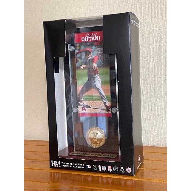 大谷翔平☆初登板記念・チケット&コイン　THE HIGHLAND MINT