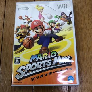 ウィー(Wii)のMARIO SPORTS MIX（マリオスポーツミックス） Wii(家庭用ゲームソフト)