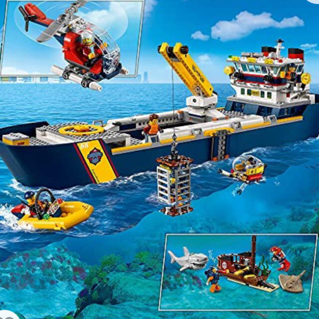 お得 Lego - レゴ(LEGO) シティ 海の探検隊 海底探査船 60266の通販 by N H's shop|レゴならラクマ 正規店在庫