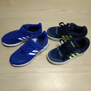 アディダス(adidas)のアディダス　スニーカー　18.5cm　2足セット(スニーカー)