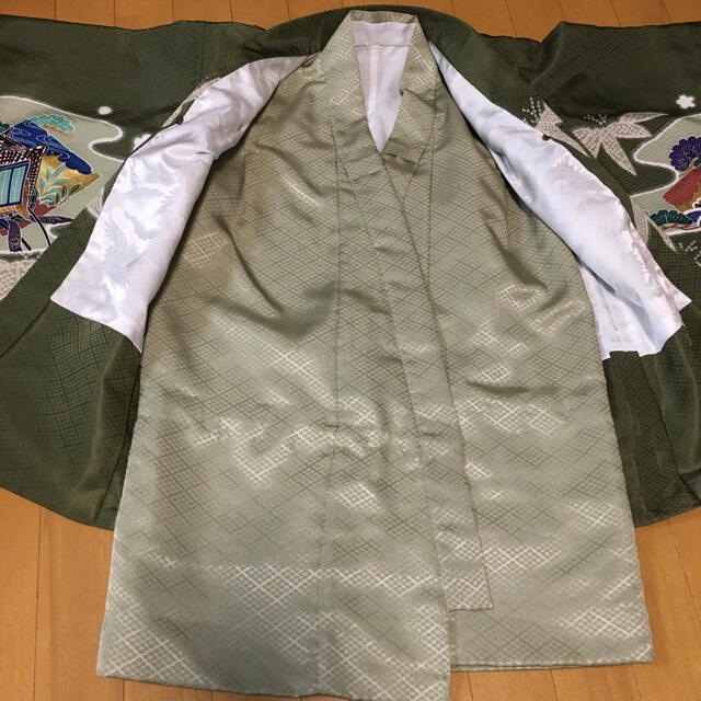 七五三　5歳　着物羽織 キッズ/ベビー/マタニティのキッズ服男の子用(90cm~)(和服/着物)の商品写真