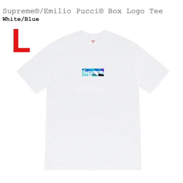 Supreme Emilio Pucci Box Logo Tee L