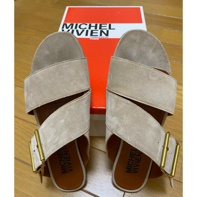 L'Appartement DEUXIEME CLASSE(アパルトモンドゥーズィエムクラス)のJema 様専用　 MICHEL VIVIEN FLAT SANDALS レディースの靴/シューズ(サンダル)の商品写真