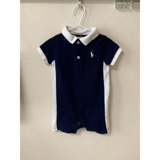 ラルフローレン(Ralph Lauren)の【美品】ラルフローレン ロンパース 6M 70cm(ロンパース)