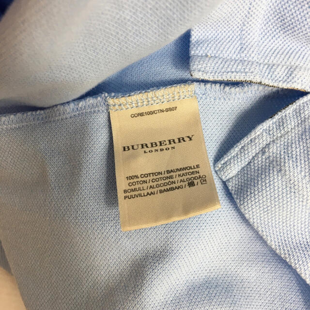 BURBERRY(バーバリー)のポロシャツ　Burberry London バーバリー 半袖　Tシャツ　メンズ メンズのトップス(ポロシャツ)の商品写真