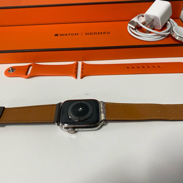 Apple(アップル)のApple Watch HERMES Series5 44mm アップルウォッチ レディースのファッション小物(腕時計)の商品写真