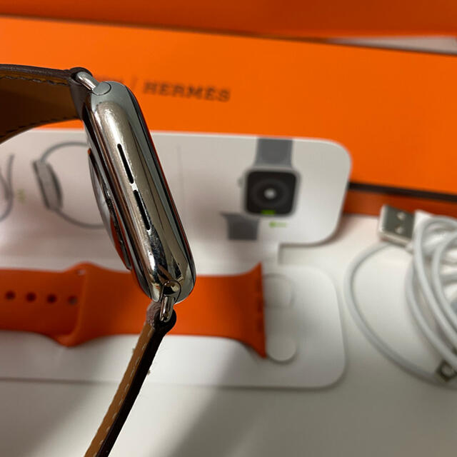 Apple(アップル)のApple Watch HERMES Series5 44mm アップルウォッチ レディースのファッション小物(腕時計)の商品写真