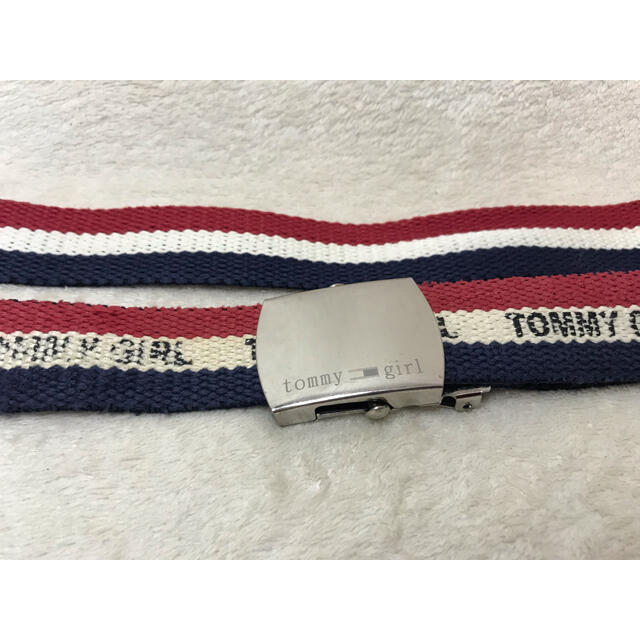 tommy girl(トミーガール)のTOMMY GIRL トミーガール コットンベルト　男女兼用 レディースのファッション小物(ベルト)の商品写真