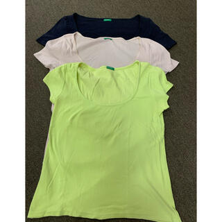 ベネトン(BENETTON)のベネトンTシャツ　3枚(Tシャツ(半袖/袖なし))