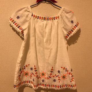 ザラ(ZARA)のZARA BABY 刺繍ワンピース80 (ワンピース)