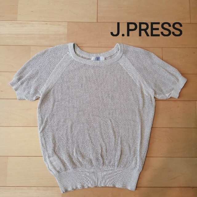 【NEW限定品】 J.PRESS - J.PRESS ラメ入りサマーニット ニット+セーター